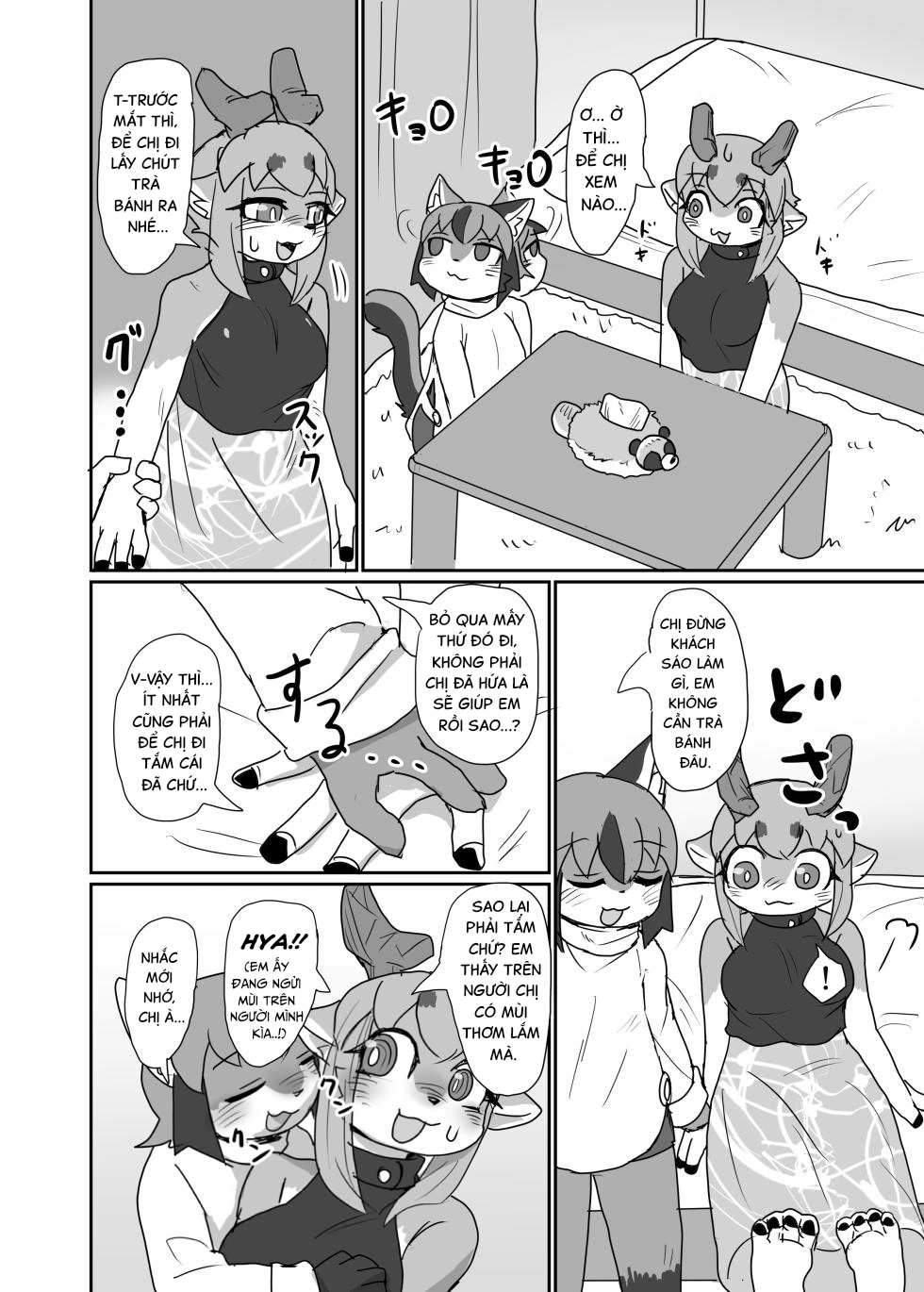 HentaiVN.net - Ảnh 10 - Dạy giúp em đi mà! Onee-san - Chap 1