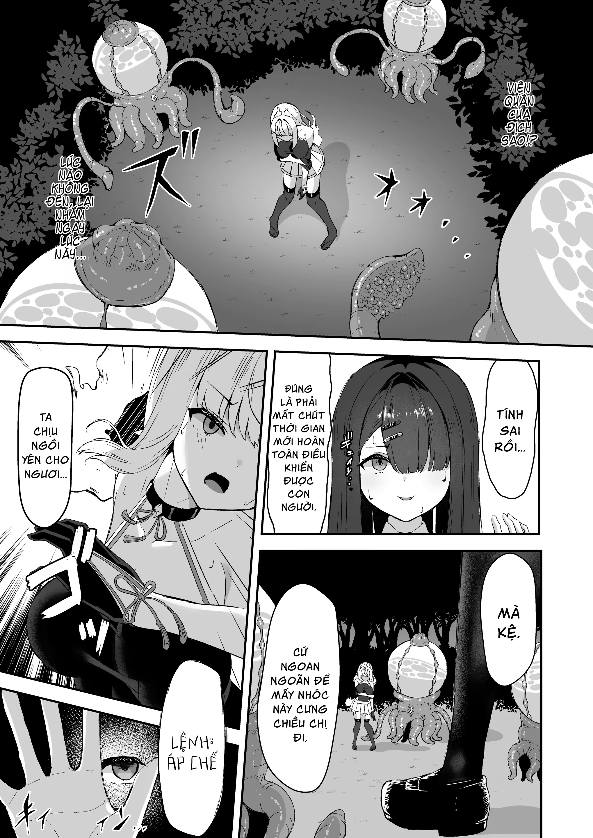 HentaiVN.net - Ảnh 16 - Thuật Sư Thượng Cấp Bị Đàn Em Đánh Bại Bằng Xúc Tu - Chap 1