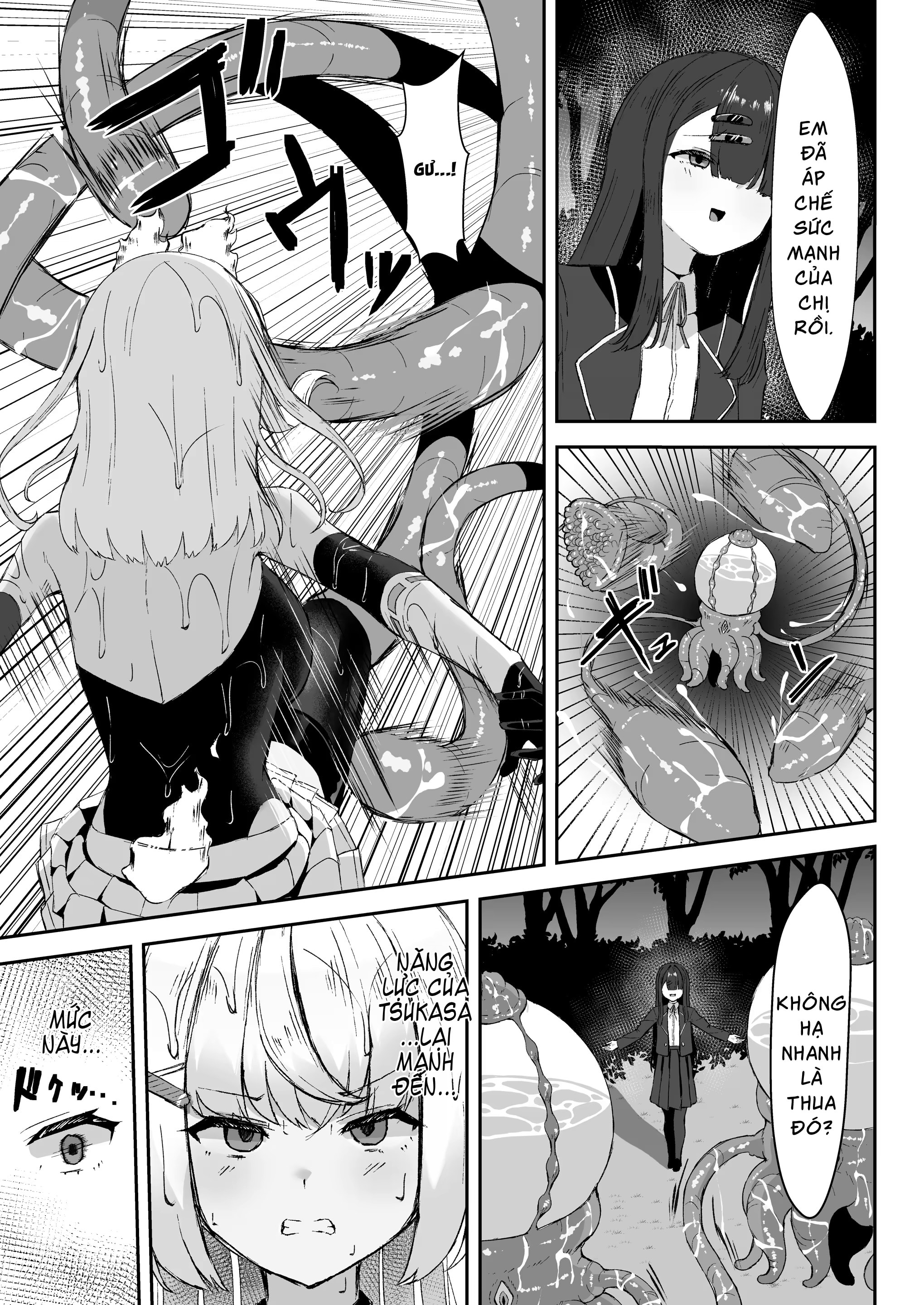 HentaiVN.net - Ảnh 17 - Thuật Sư Thượng Cấp Bị Đàn Em Đánh Bại Bằng Xúc Tu - Chap 1