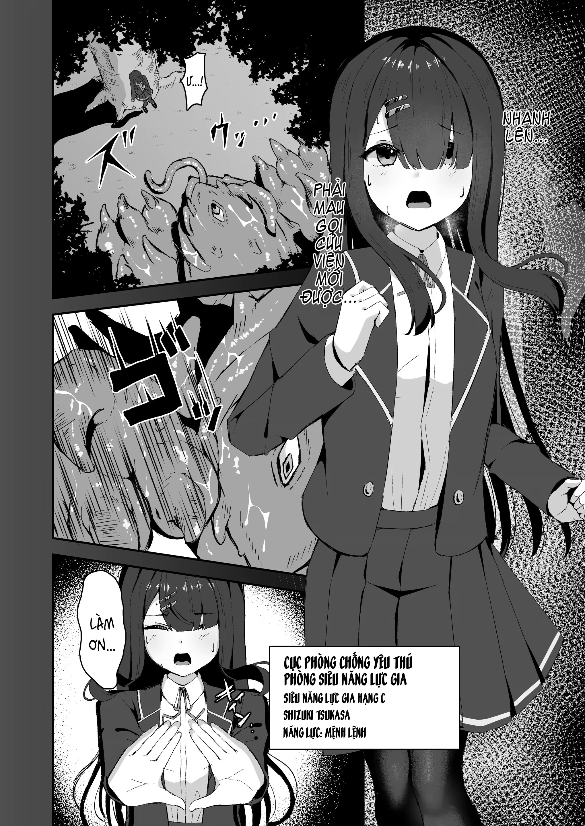 HentaiVN.net - Ảnh 4 - Thuật Sư Thượng Cấp Bị Đàn Em Đánh Bại Bằng Xúc Tu - Chap 1