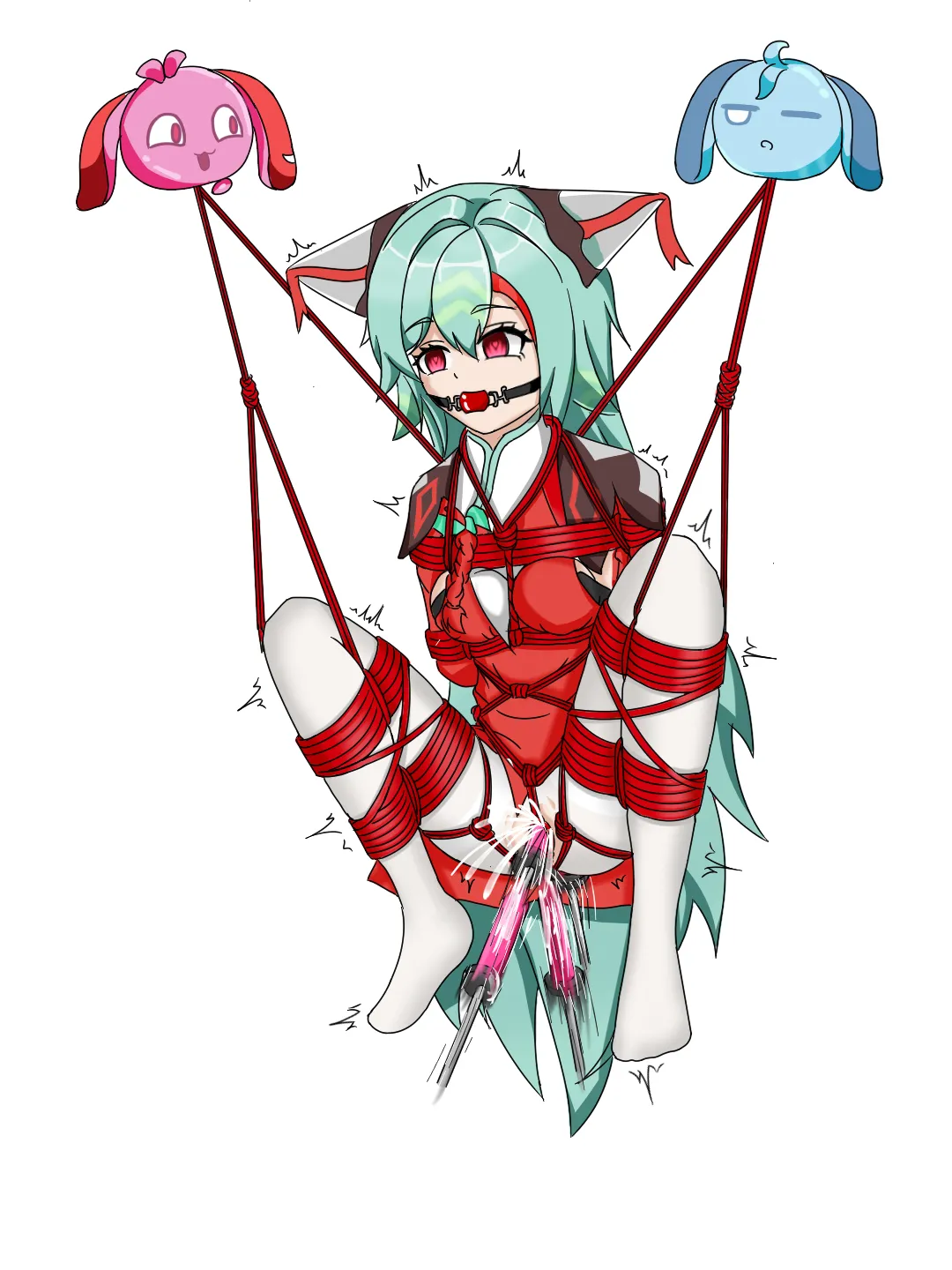 HentaiVN.net - Ảnh 11 - 被小红小蓝绑架的少司缘 - Chap 1