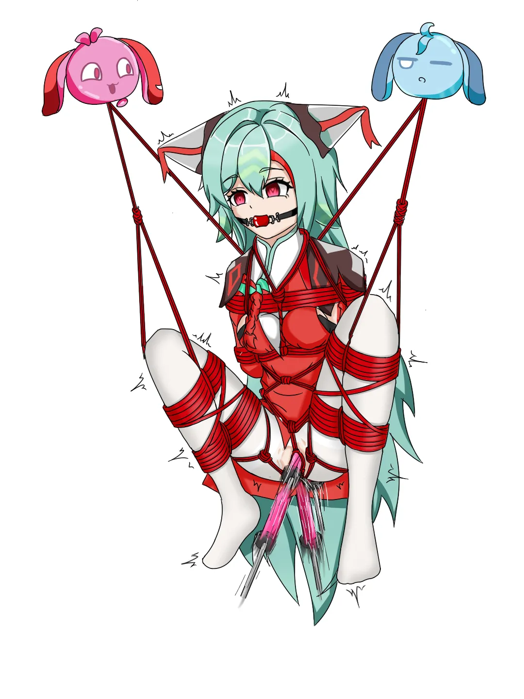 HentaiVN.net - Ảnh 12 - 被小红小蓝绑架的少司缘 - Chap 1