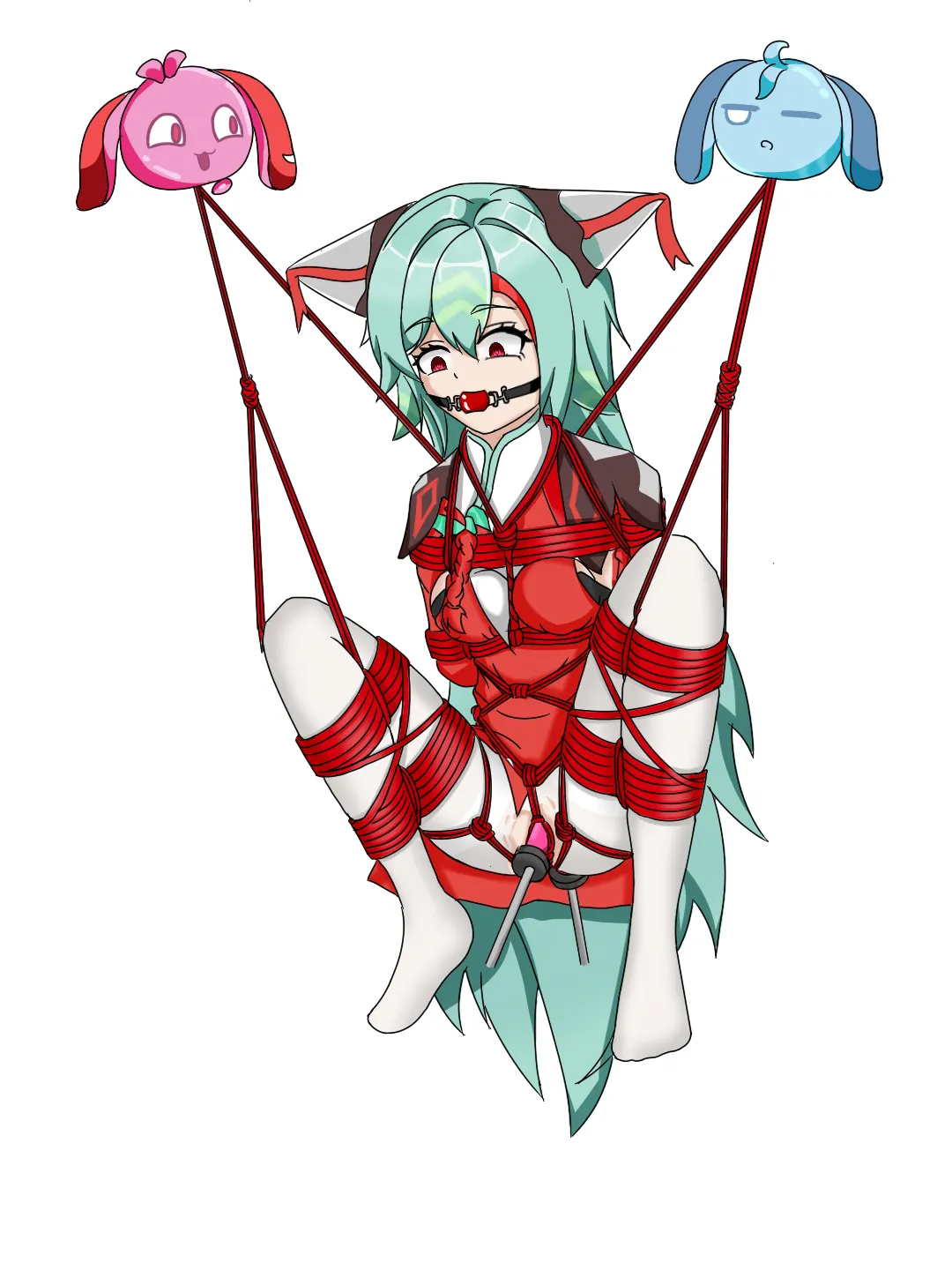 HentaiVN.net - Ảnh 6 - 被小红小蓝绑架的少司缘 - Chap 1