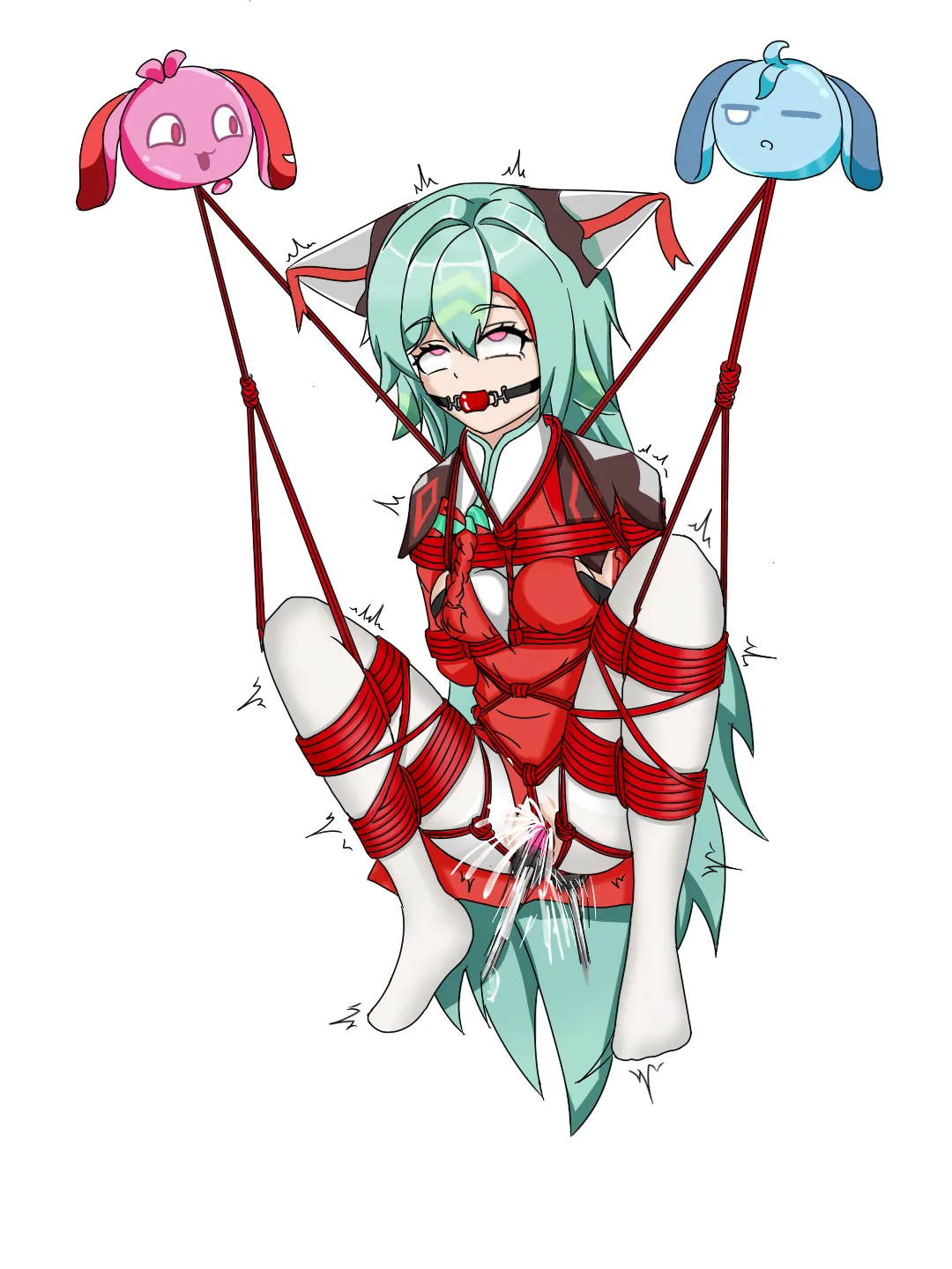 HentaiVN.net - Ảnh 8 - 被小红小蓝绑架的少司缘 - Chap 1