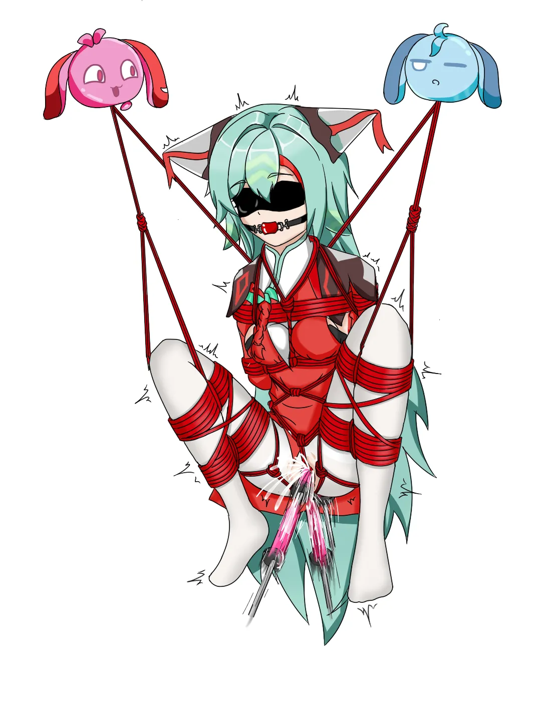 HentaiVN.net - Ảnh 9 - 被小红小蓝绑架的少司缘 - Chap 1