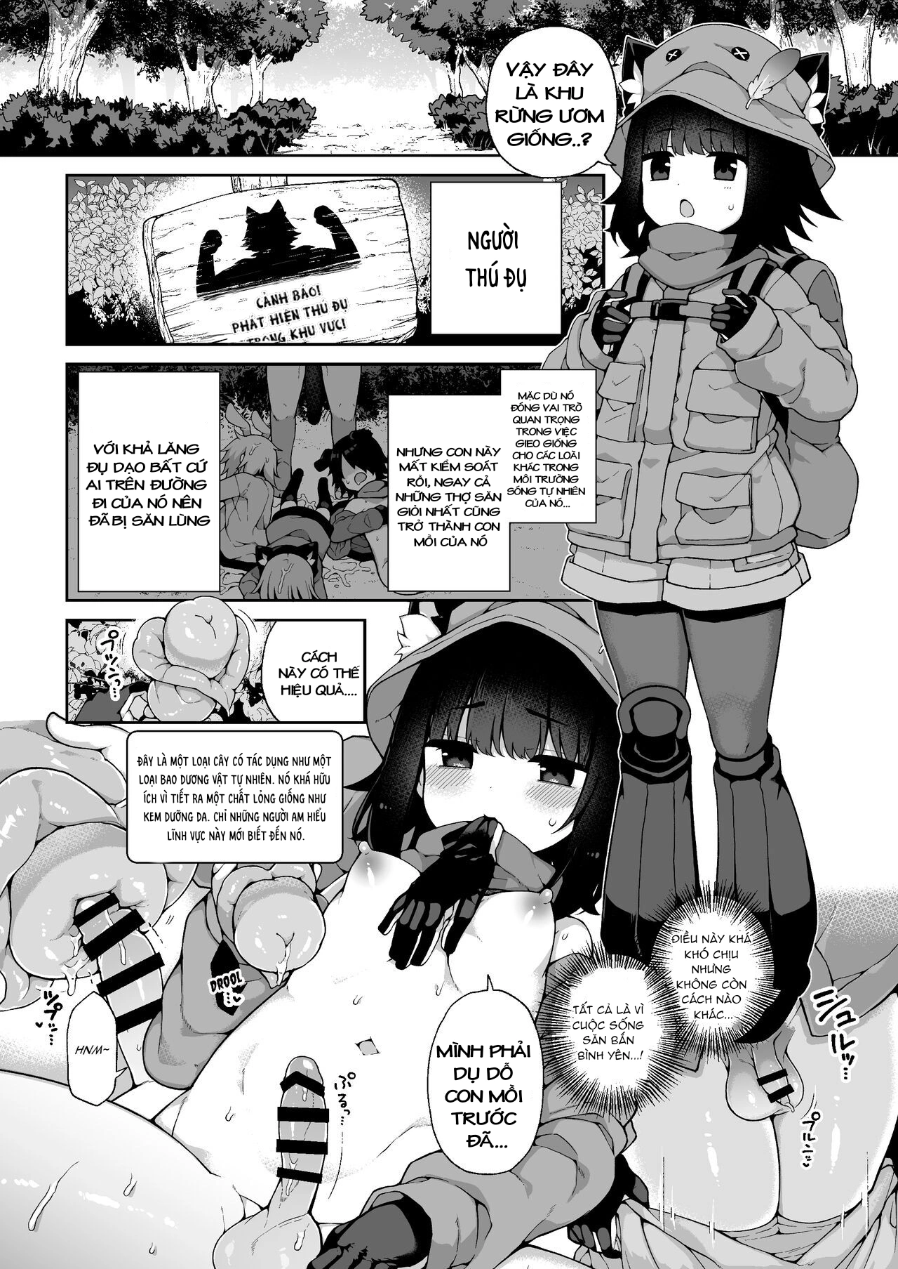 HentaiVN.net - Ảnh 3 - Liloshi tới Asobou! -Oide yo Tanetsuke no Mori - Chap 1