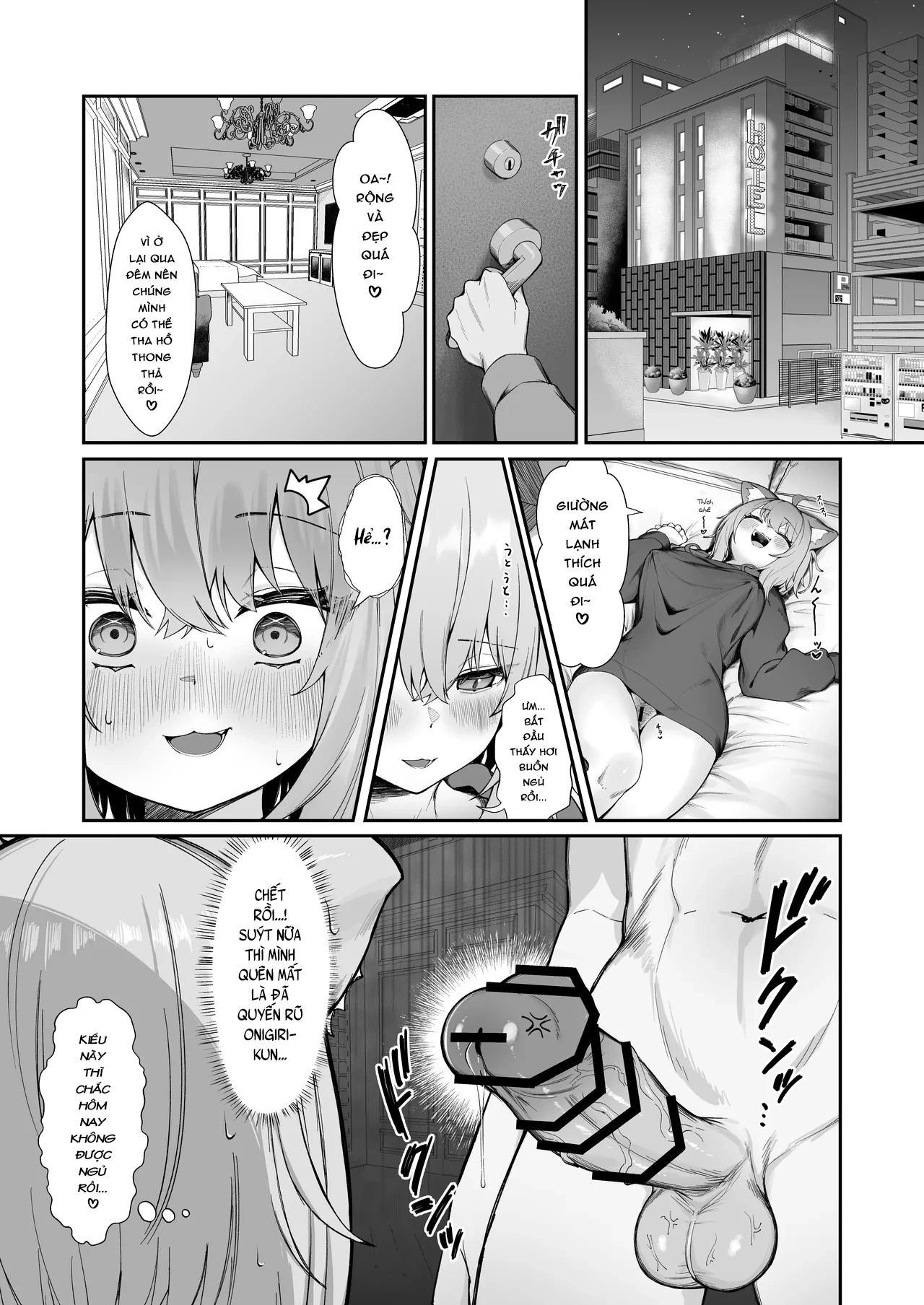 HentaiVN.net - Ảnh 7 - Phát tình! Trừng trị nàng mèo siêu dâm đãng - Chap 1