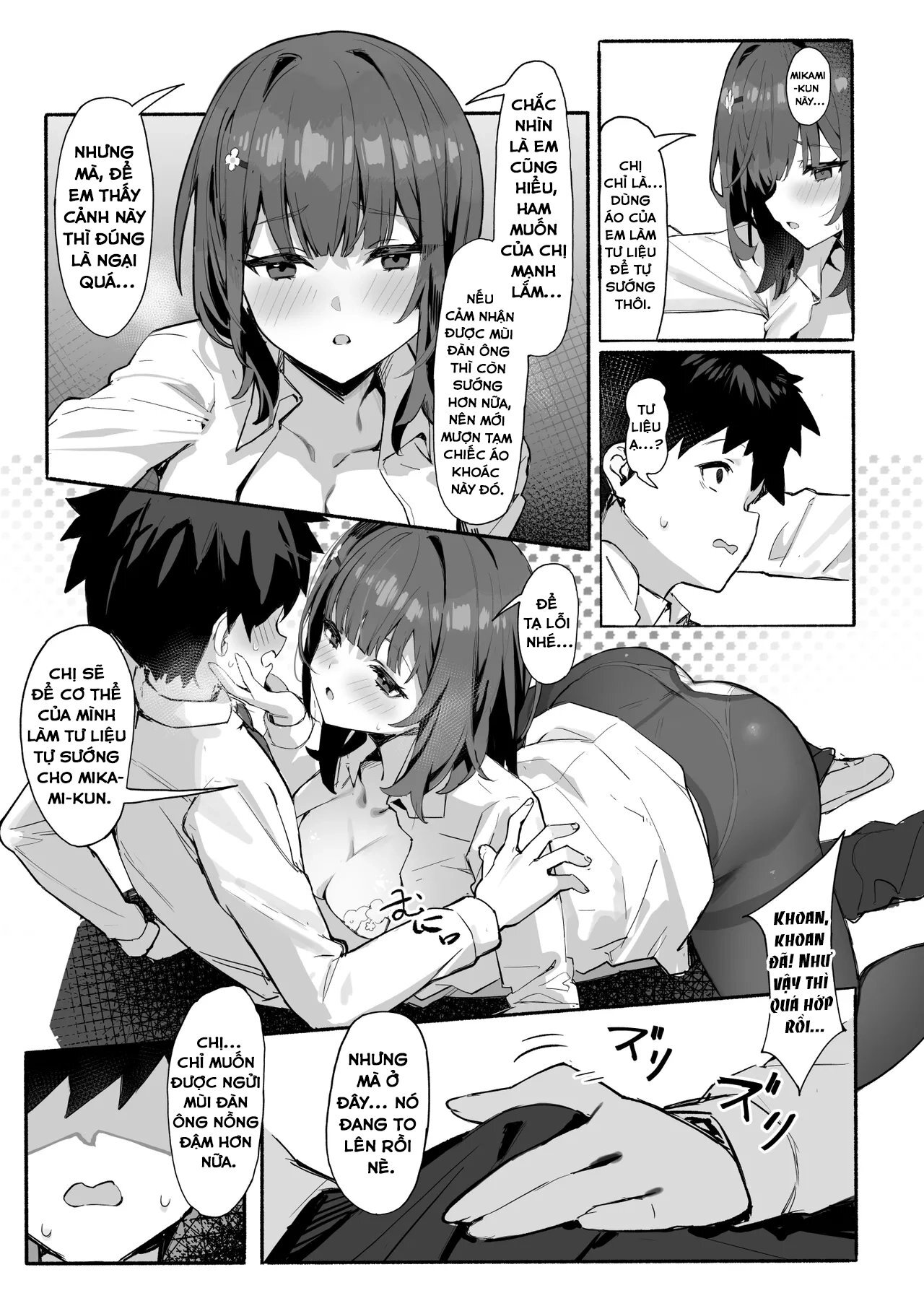 HentaiVN.net - Ảnh 9 - Bí mật của tôi với người tiền bối mà tôi ngưỡng mộ - Chap 1