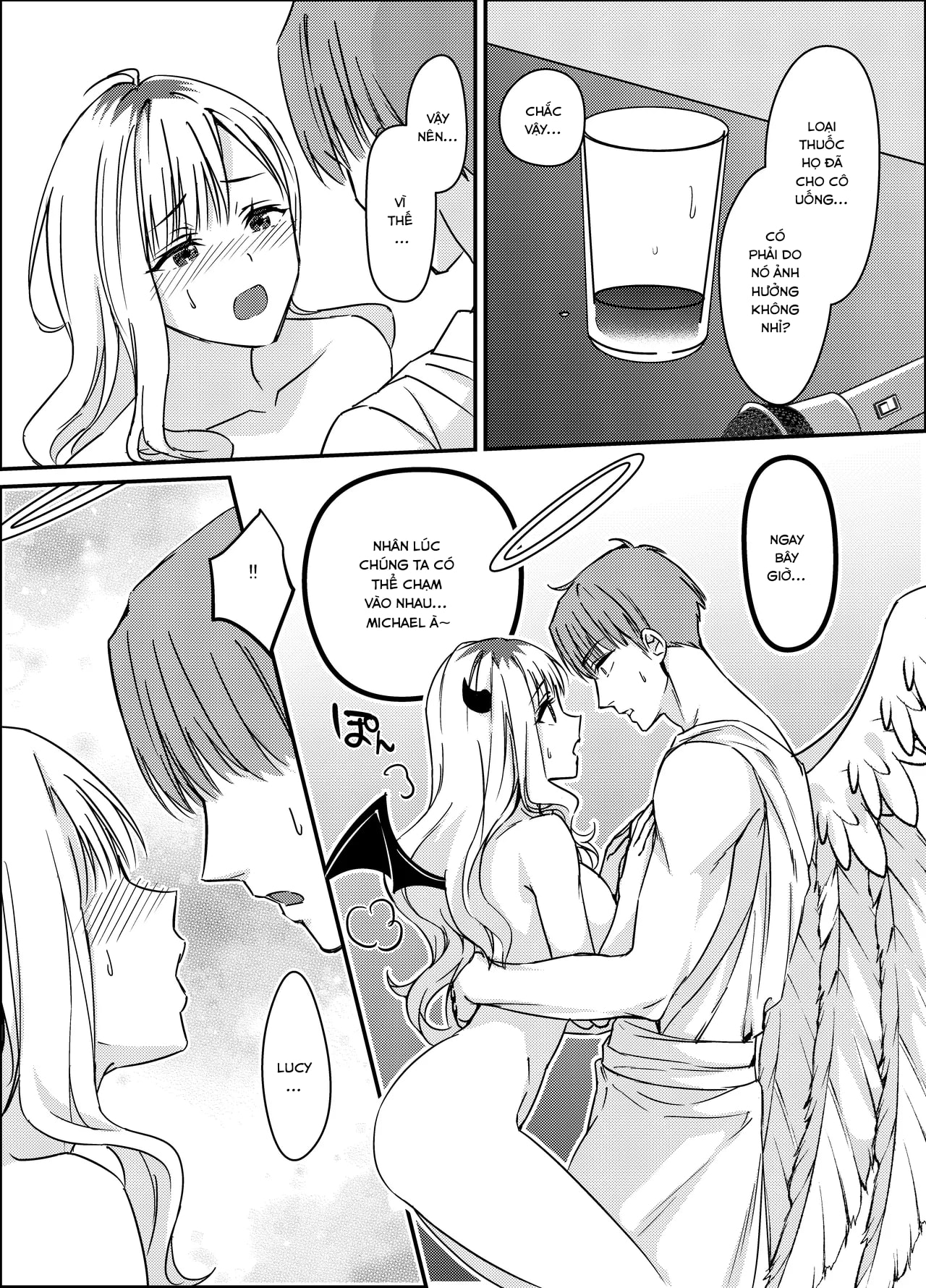 HentaiVN.net - Ảnh 21 - Thiên thần và ác quỷ - Chap 1