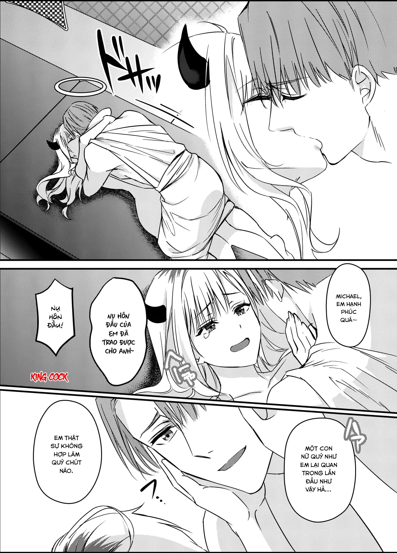HentaiVN.net - Ảnh 22 - Thiên thần và ác quỷ - Chap 1
