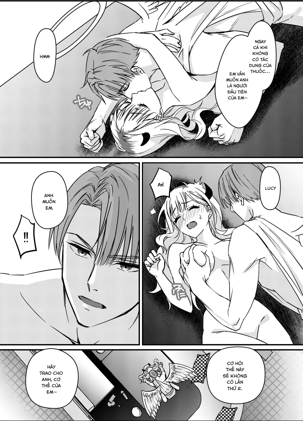 HentaiVN.net - Ảnh 23 - Thiên thần và ác quỷ - Chap 1