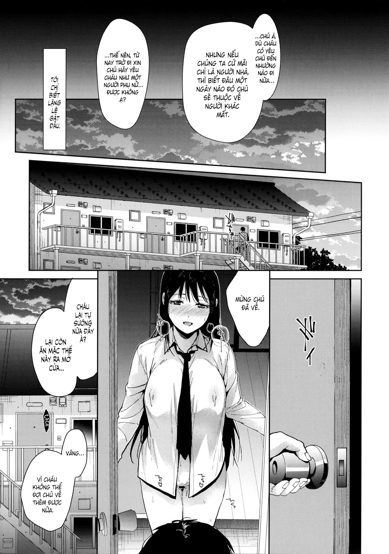 HentaiVN.net - Ảnh 14 - Cháu chỉ có mình chú thôi - Chap 1