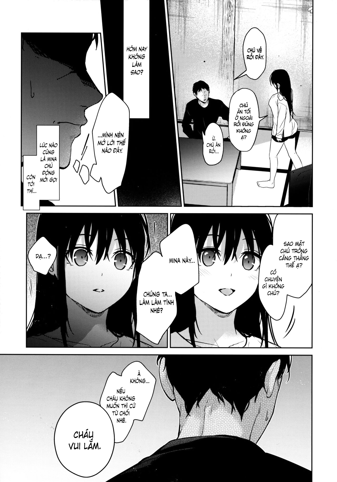 HentaiVN.net - Ảnh 21 - Cháu chỉ có mình chú thôi - Chap 2