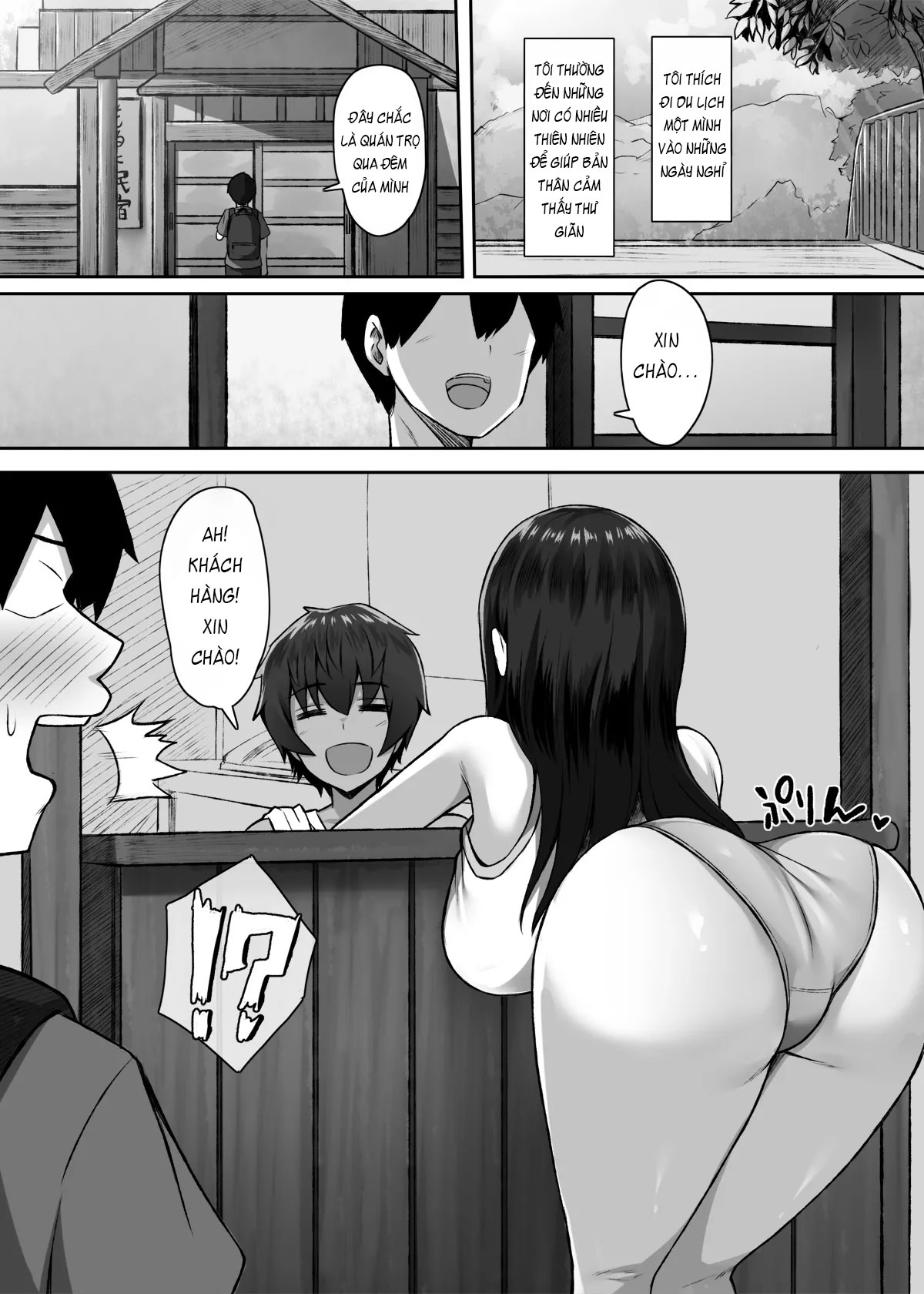 HentaiVN.net - Ảnh 3 - Hai Chị Em Ở Quán Trọ Quá Cởi Mở Trong Việc Làm Tình - Chap 1