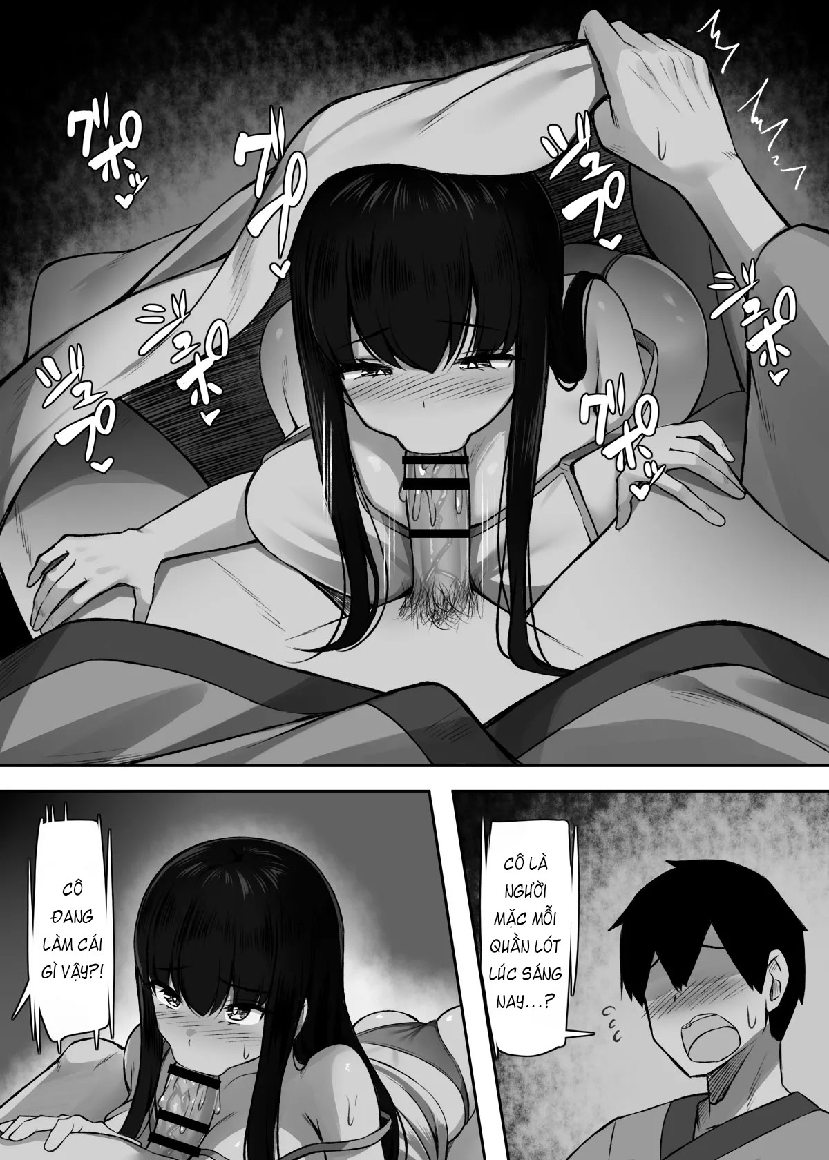 HentaiVN.net - Ảnh 25 - Hai Chị Em Ở Quán Trọ Quá Cởi Mở Trong Việc Làm Tình - Chap 1