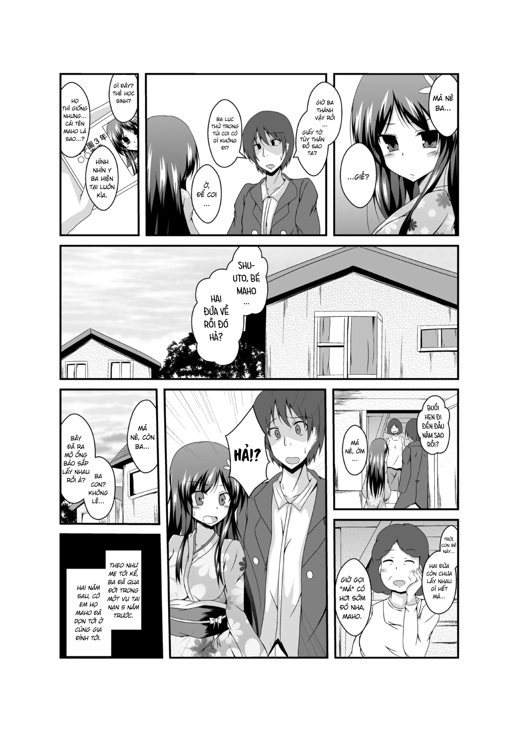 HentaiVN.net - Ảnh 11 - Không phải ba nói muốn thấy mặt cháu hả ba? - Chap 1