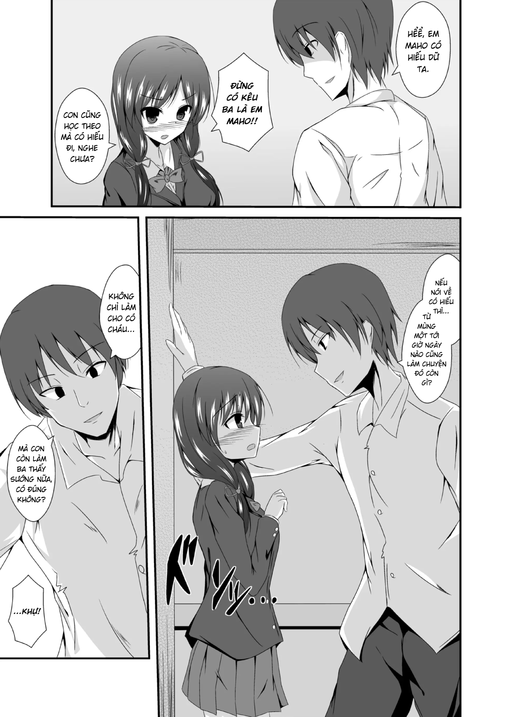 HentaiVN.net - Ảnh 13 - Không phải ba nói muốn thấy mặt cháu hả ba? - Chap 1