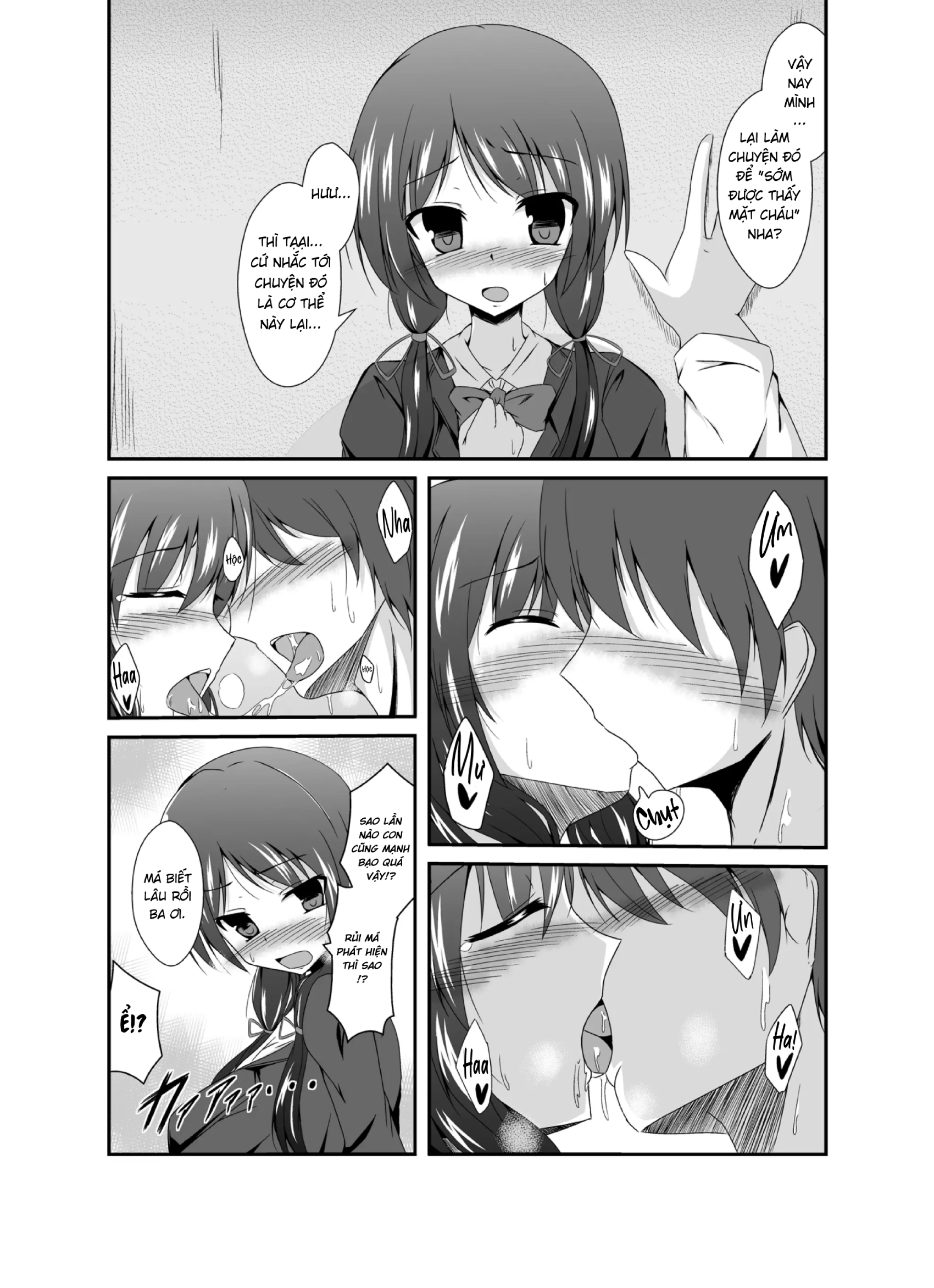HentaiVN.net - Ảnh 14 - Không phải ba nói muốn thấy mặt cháu hả ba? - Chap 1