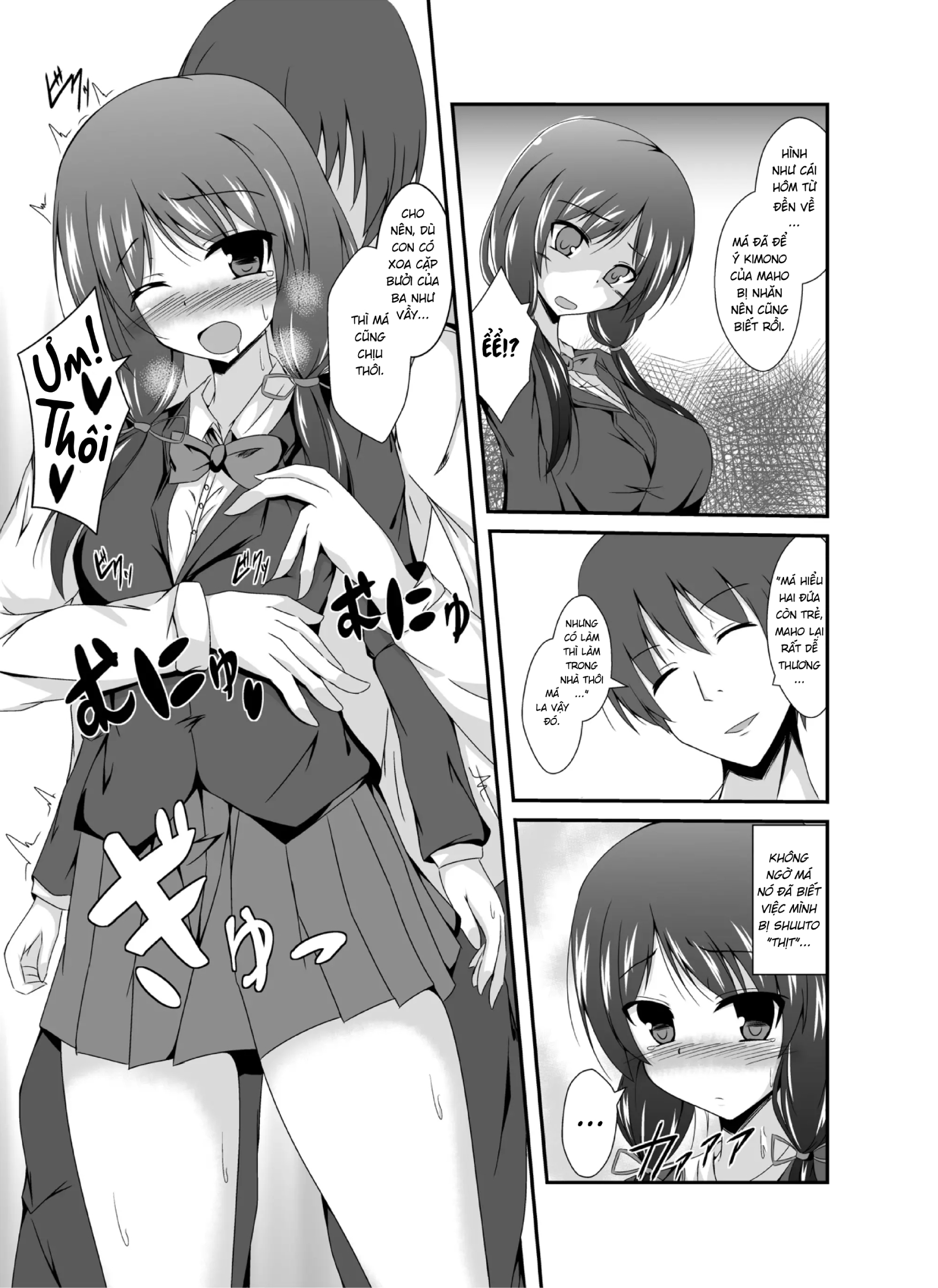 HentaiVN.net - Ảnh 15 - Không phải ba nói muốn thấy mặt cháu hả ba? - Chap 1