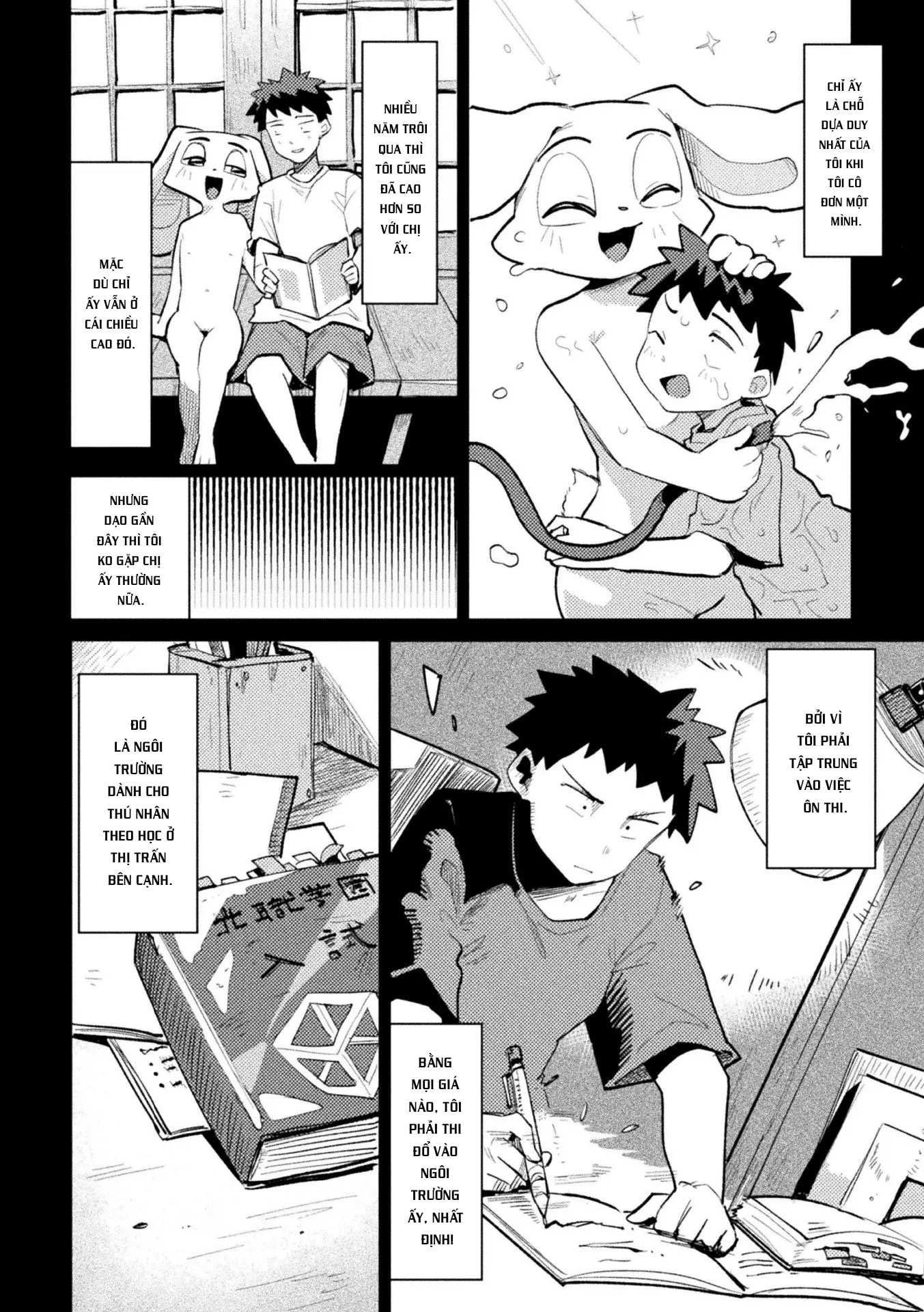 HentaiVN.net - Ảnh 3 - Em thỏ hàng xóm nhà bên - Chap 1