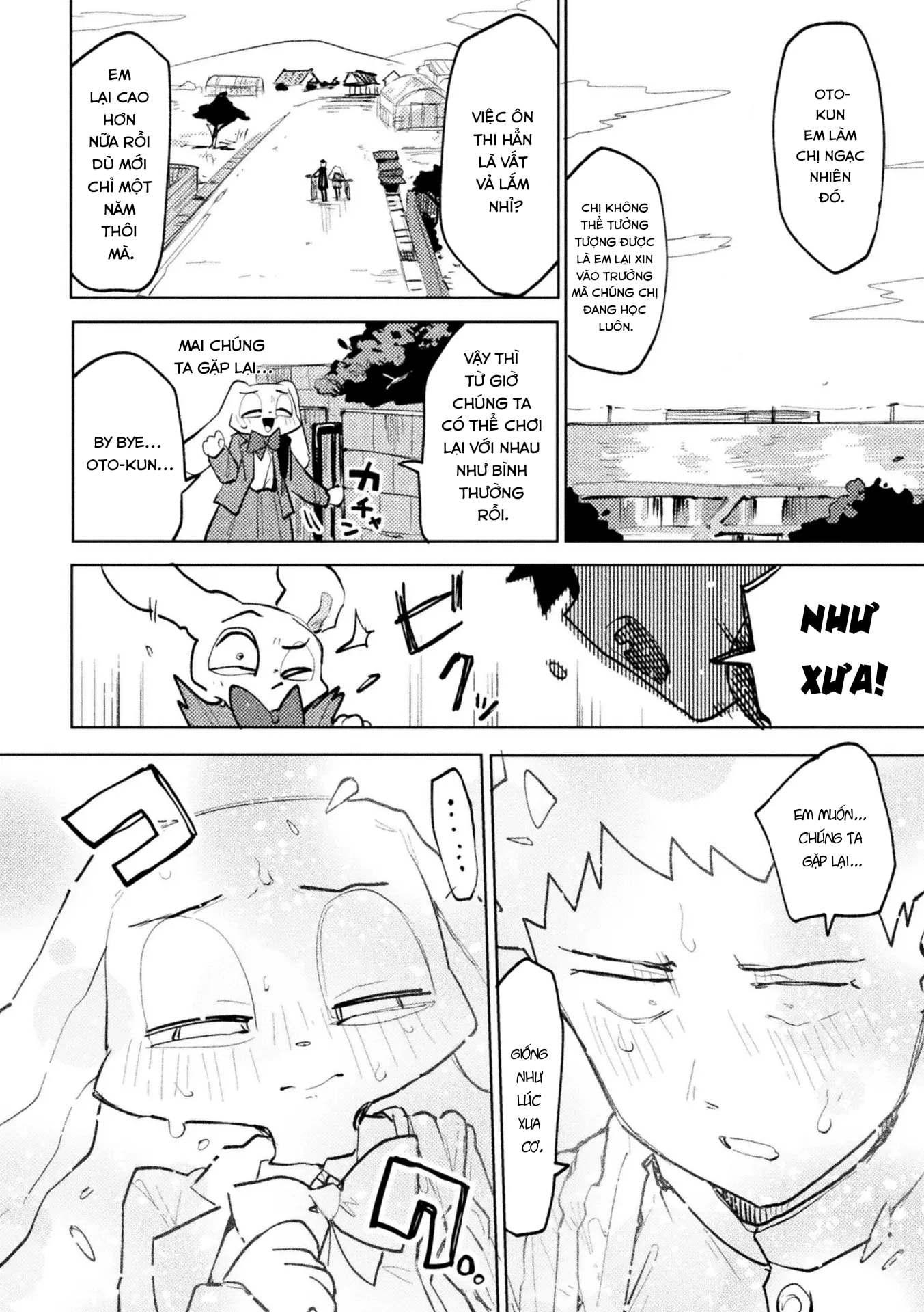 HentaiVN.net - Ảnh 7 - Em thỏ hàng xóm nhà bên - Chap 1
