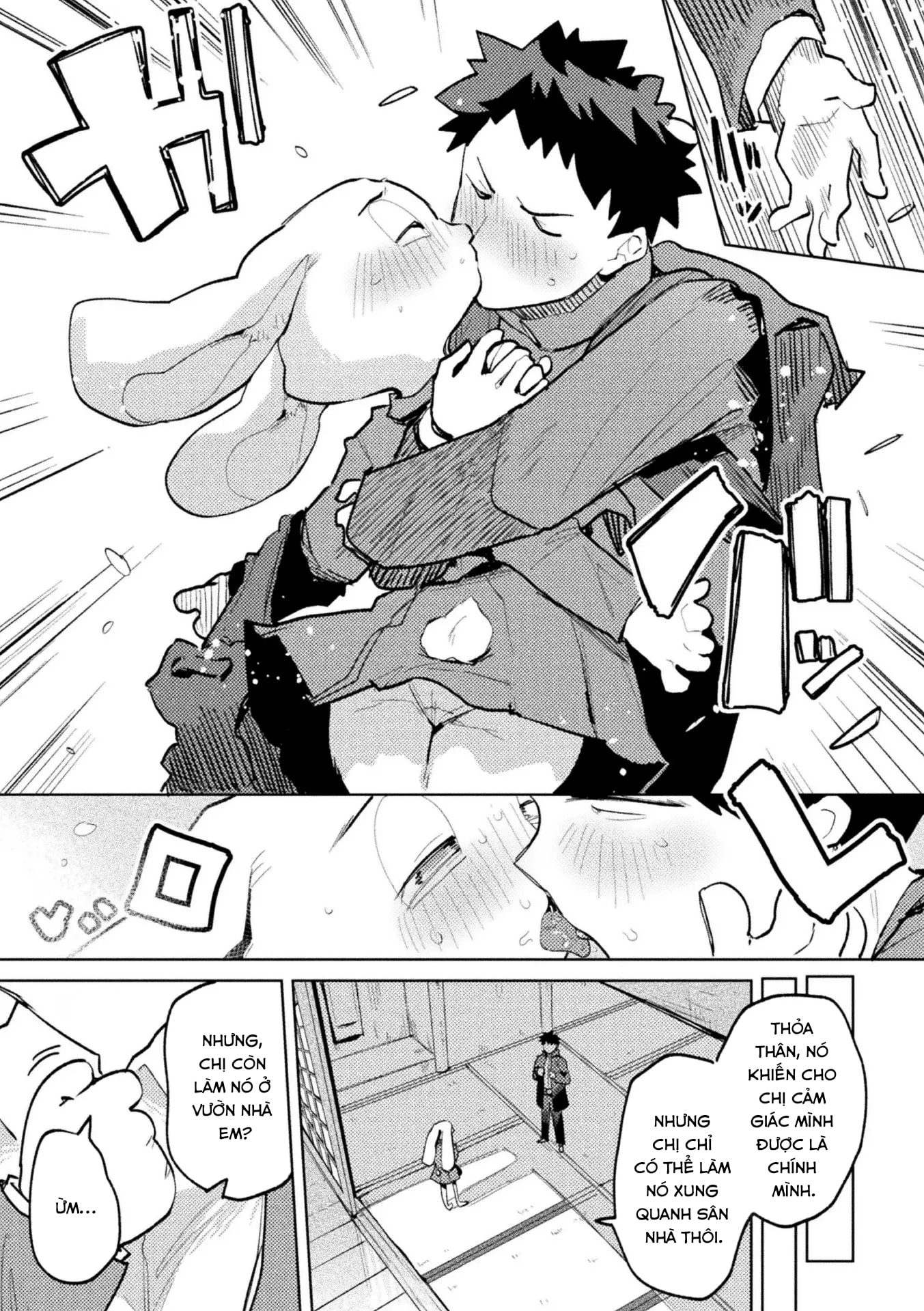 HentaiVN.net - Ảnh 8 - Em thỏ hàng xóm nhà bên - Chap 1