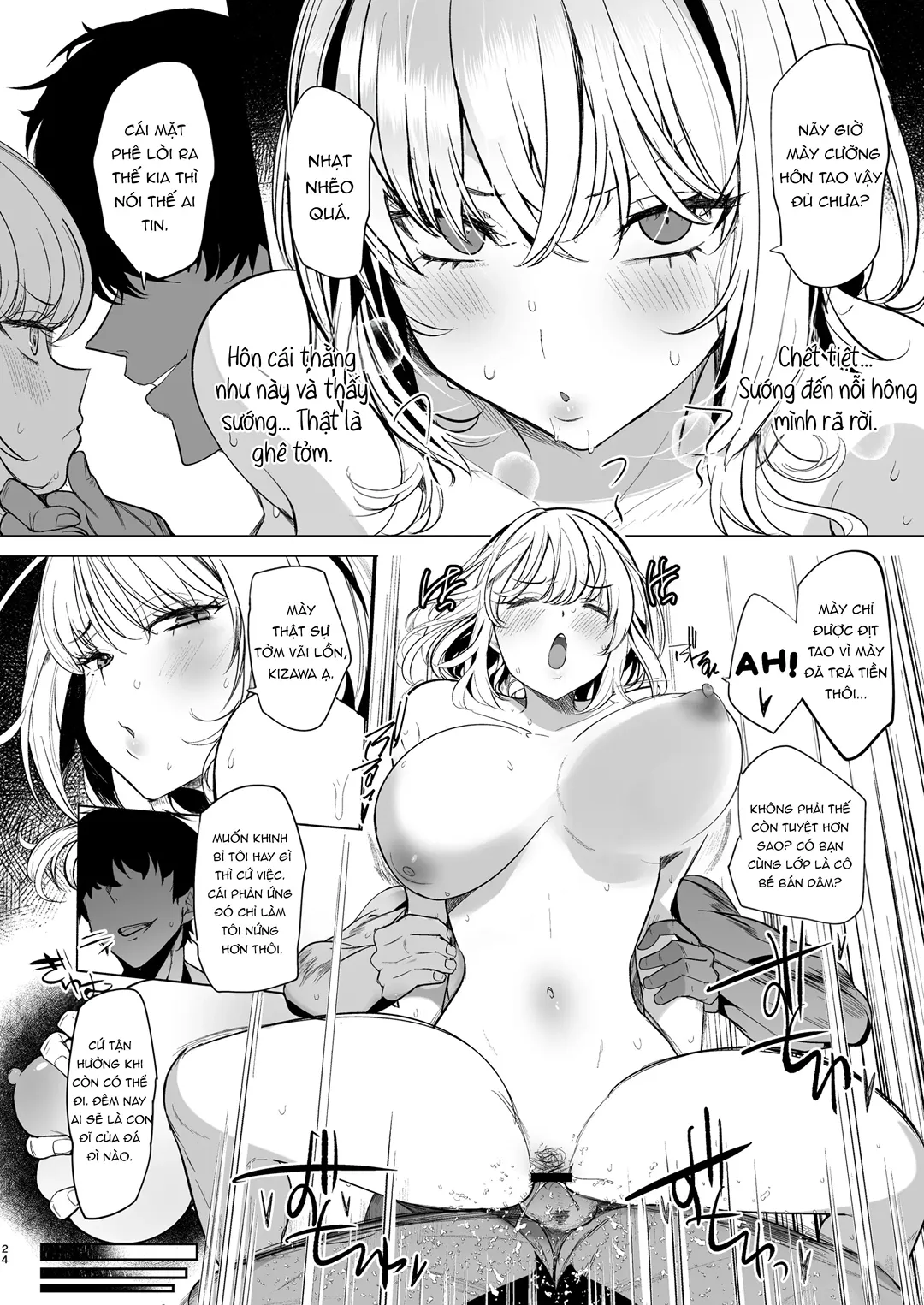 HentaiVN.net - Ảnh 24 - Mua một em gái rác rưởi - Chap 1