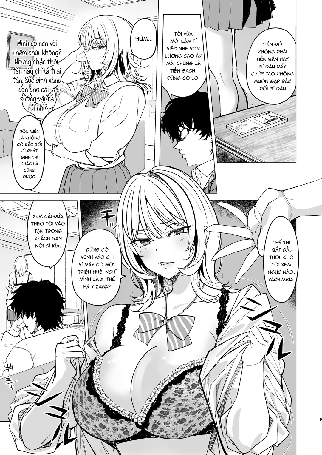HentaiVN.net - Ảnh 9 - Mua một em gái rác rưởi - Chap 1