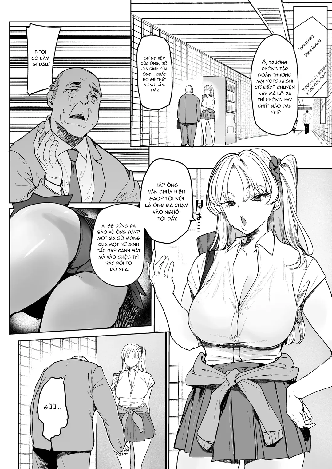HentaiVN.net - Ảnh 3 - Mua một em gái rác rưởi - Chap 2
