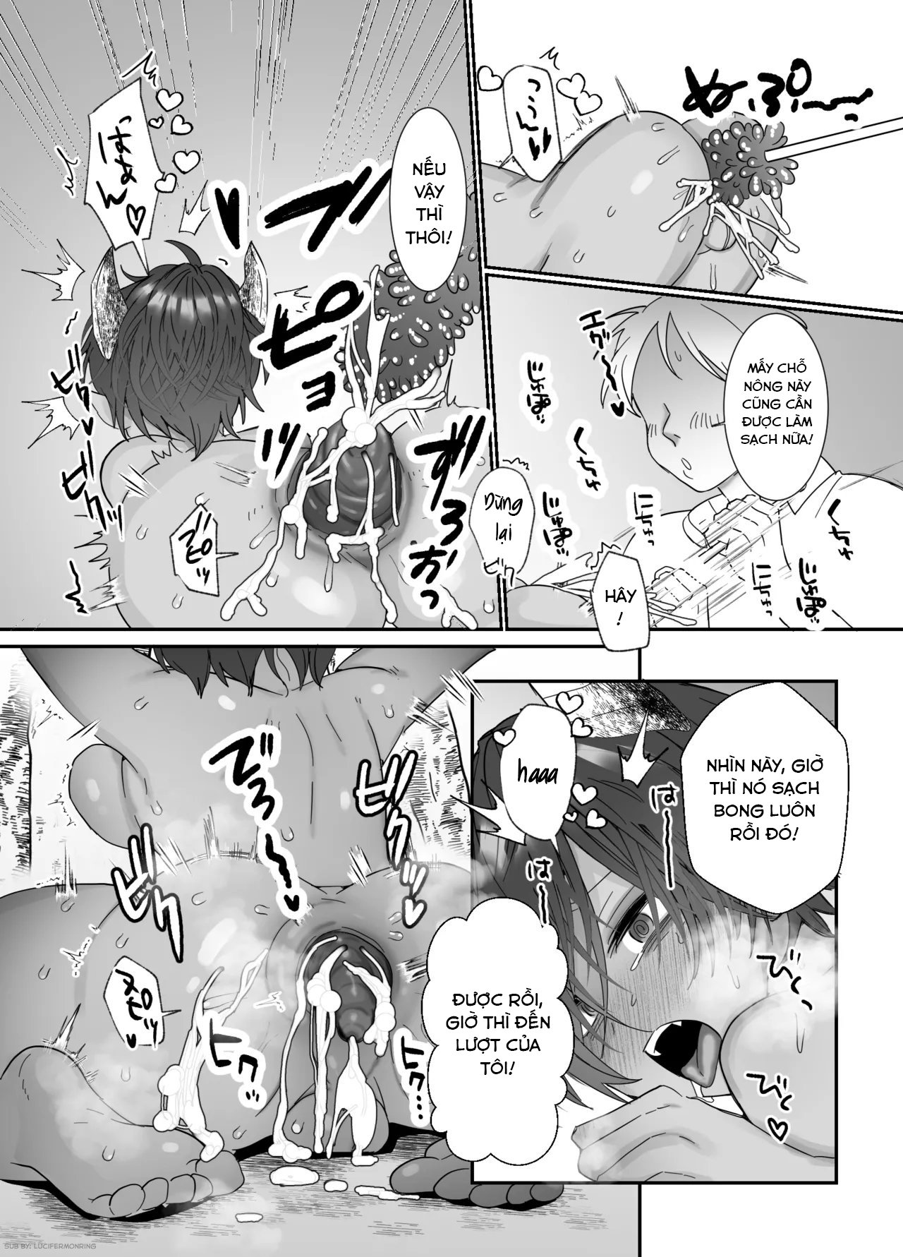 HentaiVN.net - Ảnh 30 - [おなすとろとろ(ポッチーマ)] クソガキに召喚されてHな奴○になりました。 - Chap 1