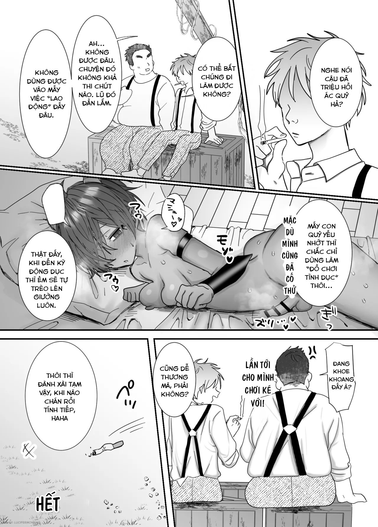 HentaiVN.net - Ảnh 34 - [おなすとろとろ(ポッチーマ)] クソガキに召喚されてHな奴○になりました。 - Chap 1