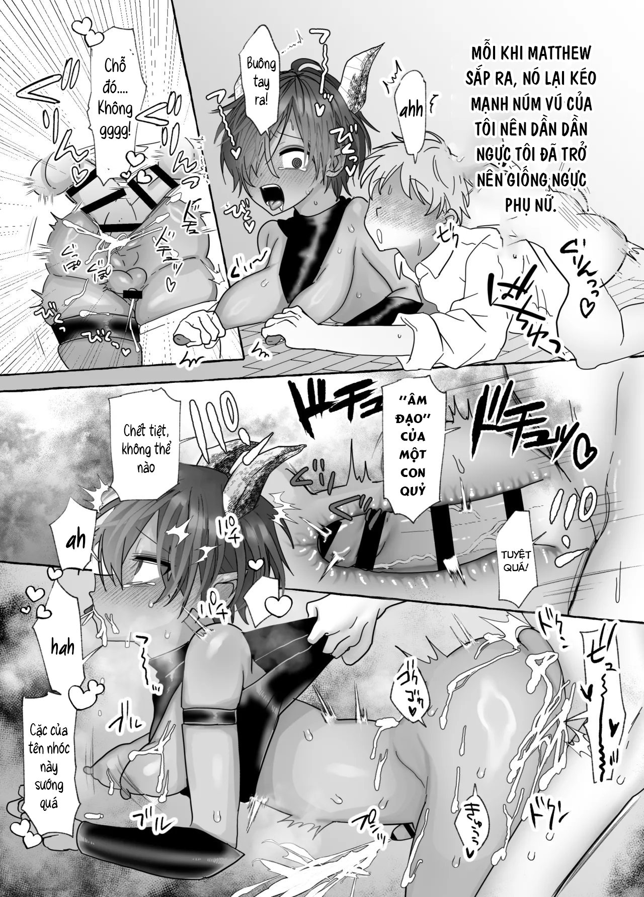 HentaiVN.net - Ảnh 10 - [おなすとろとろ(ポッチーマ)] クソガキに召喚されてHな奴○になりました。 - Chap 1