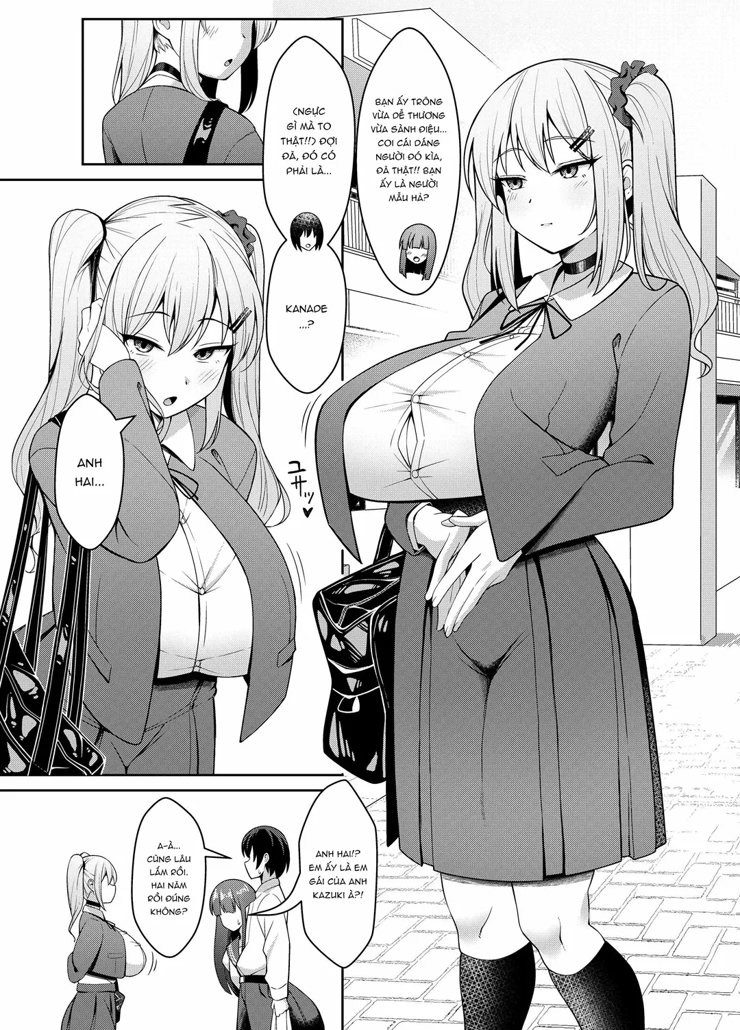 HentaiVN.net - Ảnh 3 - Cô em gái cuồng anh trai - Chap 1