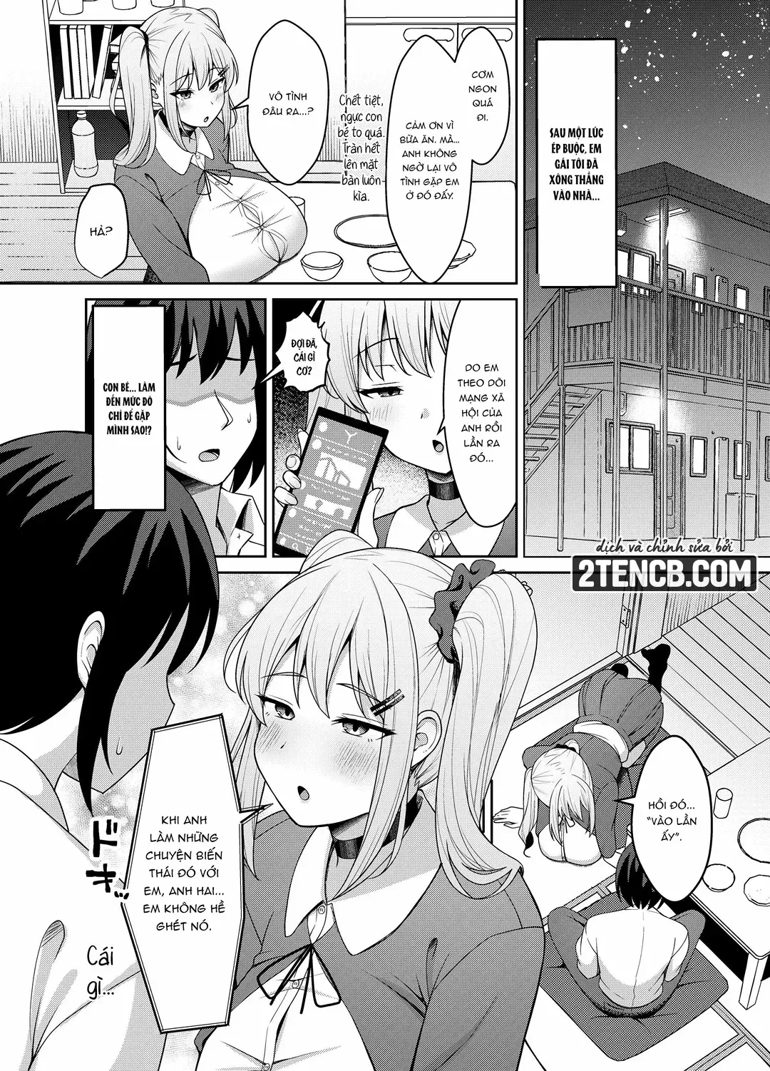 HentaiVN.net - Ảnh 5 - Cô em gái cuồng anh trai - Chap 1