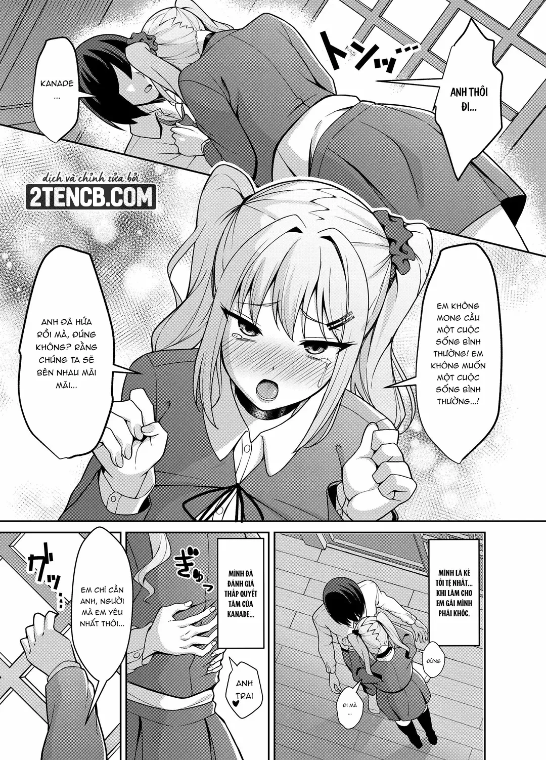 HentaiVN.net - Ảnh 6 - Cô em gái cuồng anh trai - Chap 2
