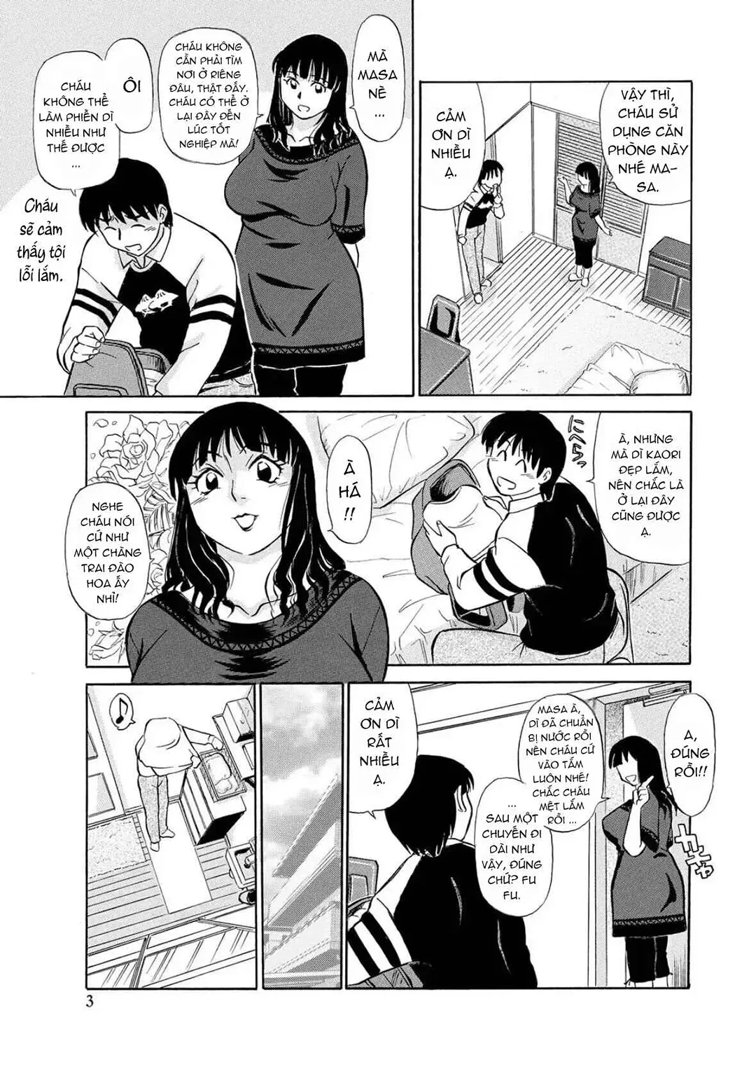HentaiVN.net - Ảnh 3 - Cơ thể trắng nuột của dì tôi - Chap 1