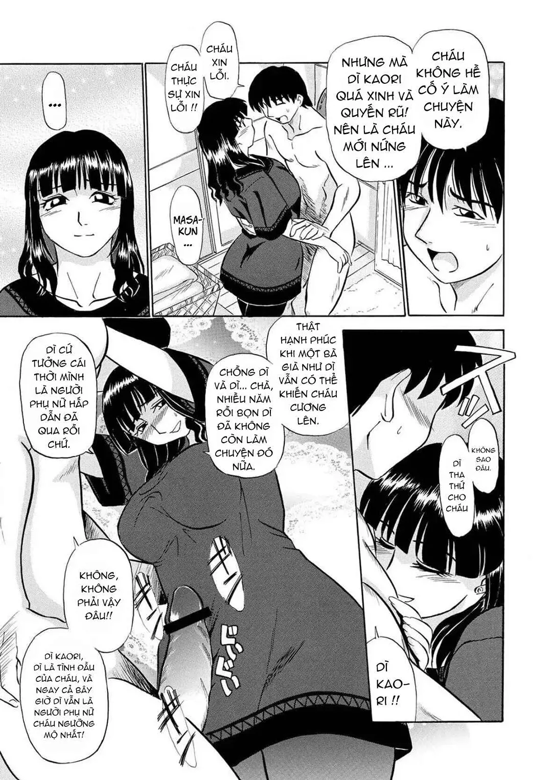 HentaiVN.net - Ảnh 7 - Cơ thể trắng nuột của dì tôi - Chap 1