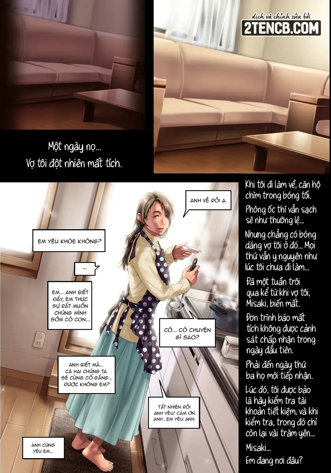 HentaiVN.net - Ảnh 3 - Video thú tội của người vợ mất tích - Chap 1