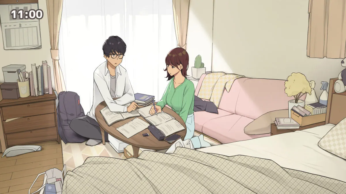 HentaiVN.net - Ảnh 4 - Chuẩn bị cho kỳ thi cùng bạn tôi [Hitorigurashi no Joshidaisei no Oheya, Tomodachi to Ichinichi Shuuchuu shite Benkyoukai shiyou to Kimeta Hi] - Chap 1