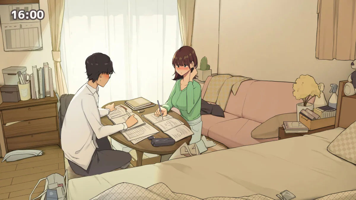 HentaiVN.net - Ảnh 9 - Chuẩn bị cho kỳ thi cùng bạn tôi [Hitorigurashi no Joshidaisei no Oheya, Tomodachi to Ichinichi Shuuchuu shite Benkyoukai shiyou to Kimeta Hi] - Chap 1