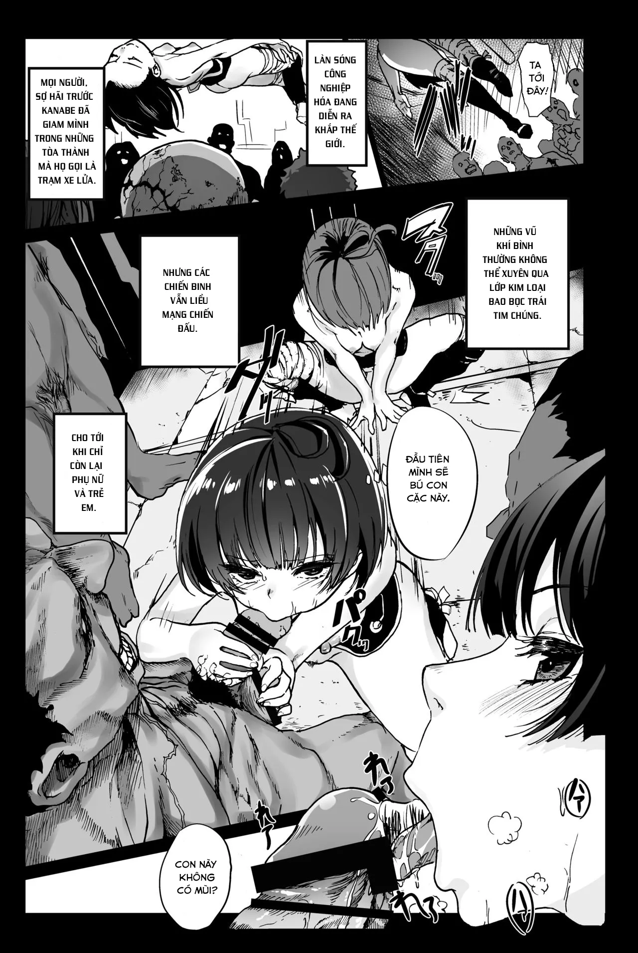 HentaiVN.net - Ảnh 10 - Inyokujou no Kabaneri (Koutetsujou no Kabaneri) - Chap 1