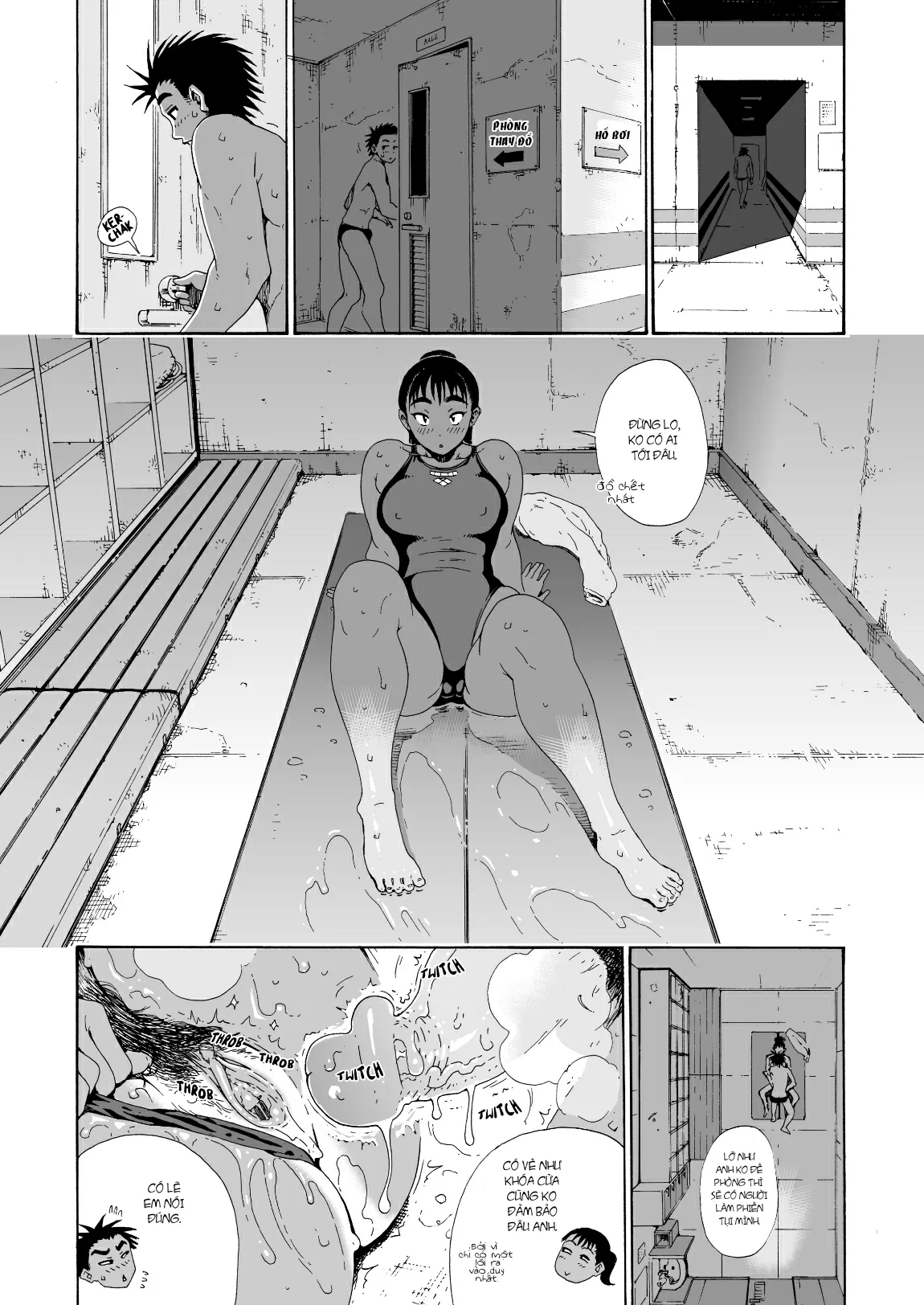 HentaiVN.net - Ảnh 5 - Tập Bơi Và Địt Xoa Dịu Thành Công Em Lòn To - Chap 1