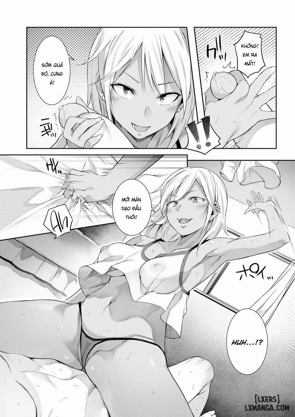 HentaiVN.net - Ảnh 7 - The Kogal Sister at My Friend’s House - Chap 1