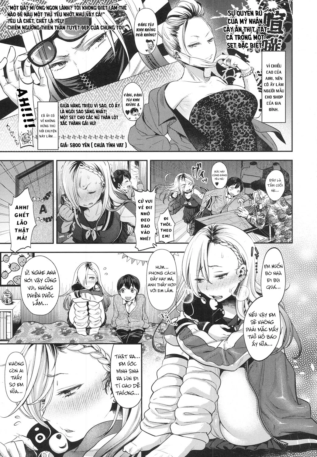 HentaiVN.net - Ảnh 7 - Complex Honey - Chap 1