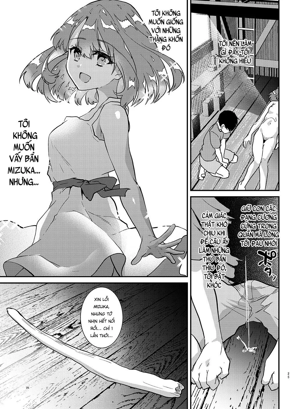HentaiVN.net - Ảnh 26 - Cái Giá Phải Trả Cho Sự Trưởng Thành [Otona ni wa Kanawanai] - Chap 1