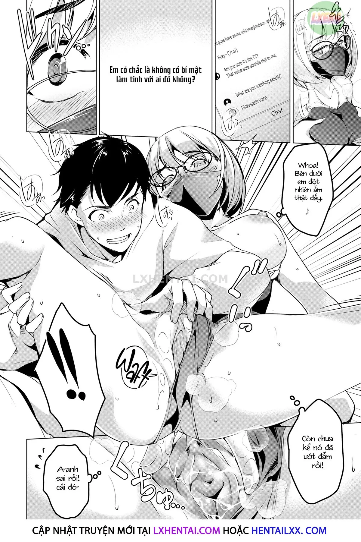 HentaiVN.net - Ảnh 11 - Trường hợp khi em gái tôi làm XX - Chap 1