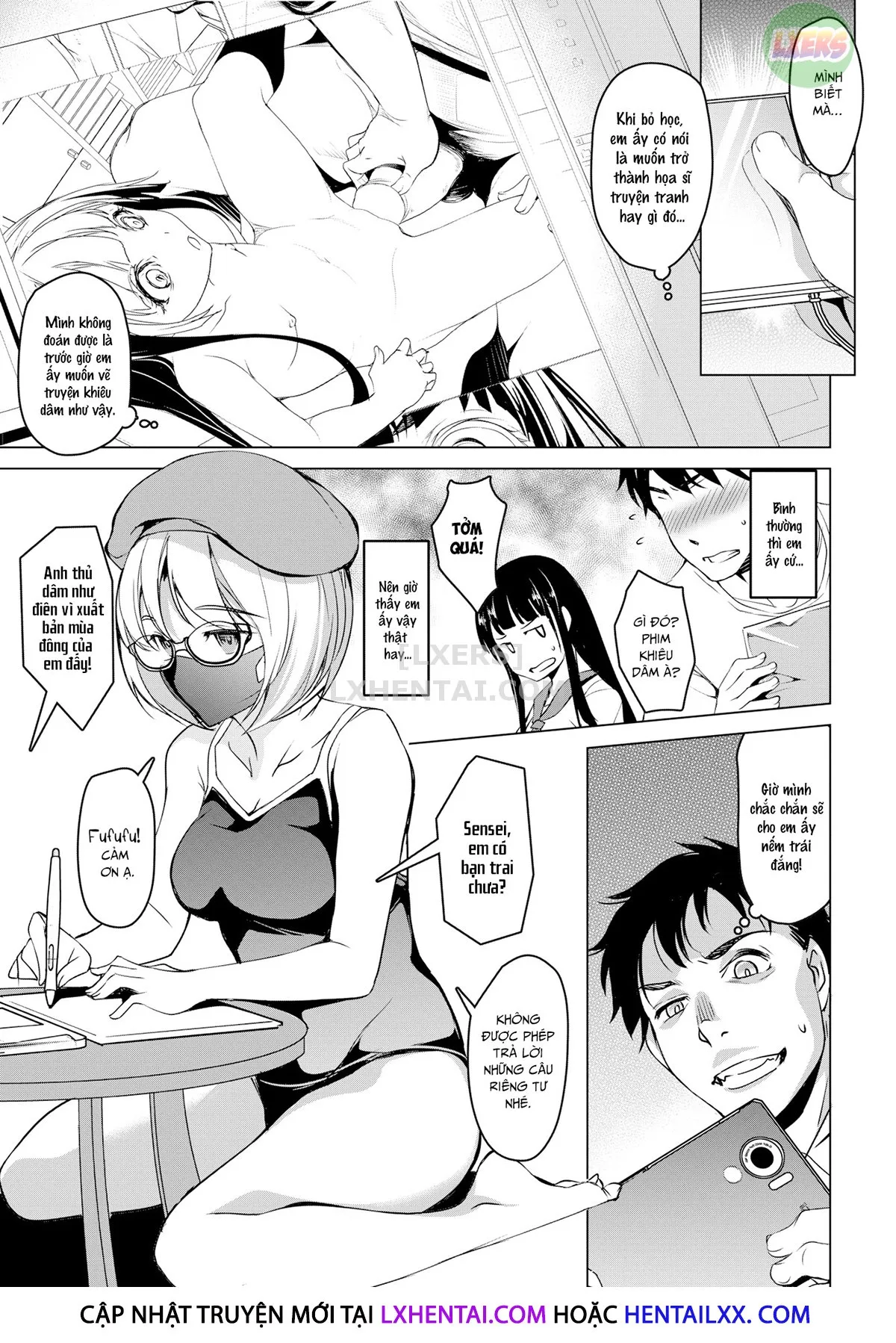 HentaiVN.net - Ảnh 6 - Trường hợp khi em gái tôi làm XX - Chap 1