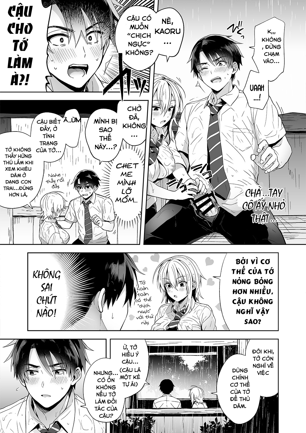 HentaiVN.net - Ảnh 10 - Ore no Shinyuu wa TS - Chap 1