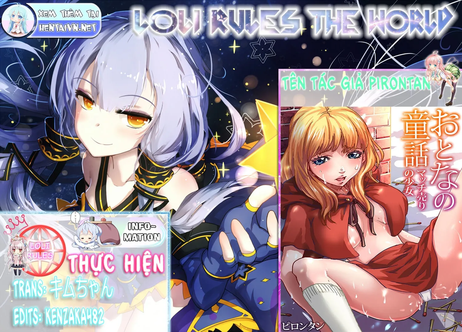 HentaiVN.net - Ảnh 26 - Cô Bé Bán Diêm [Otona No Douwa ~Match Uri No Shoujo] - Chap 1