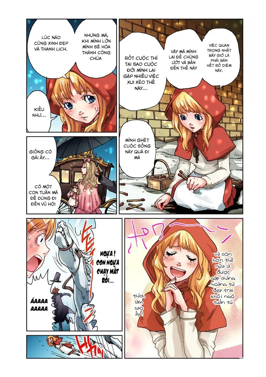 HentaiVN.net - Ảnh 3 - Cô Bé Bán Diêm [Otona No Douwa ~Match Uri No Shoujo] - Chap 1